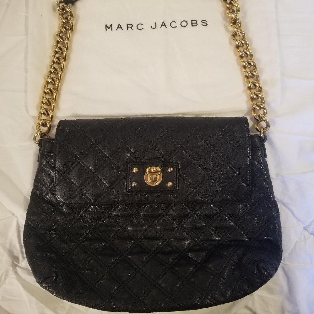 Marc Jacobs Quilted Single Bag (Black)
